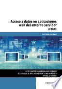 UF1845 - Acceso a datos en aplicaciones web del entorno servidor