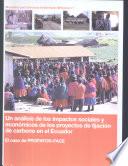 Un análisis de los impactos sociales y económicos de los proyectos de fijación de carbono en el Ecuador. El caso de PROFAFOR-FACE