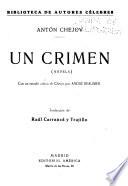 Un crímen (novela)
