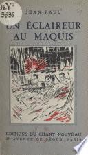 Un éclaireur au maquis