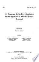 Libro Un resumen de las investigaciones edafológicas en la América Latina tropical