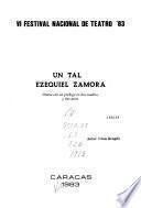 Un tal Ezequiel Zamora