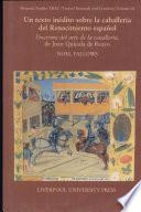 Un texto inédito sobre la caballería del Renacimiento español
