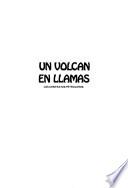 Un volcán en llamas