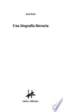 Una biografía literaria