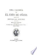 Una cacería en el coto de Oñana