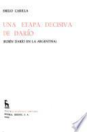 Una etapa decisiva de Darío