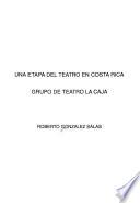 Una etapa del teatro en Costa Rica