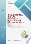 Una lectura de las Novelas ejemplares de Cervantes
