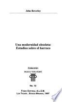 Una modernidad obsoleta
