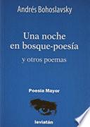 Una Noche En Bosque-Poesia