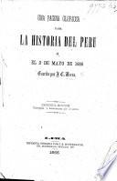 Una pagina gloriosa para la historia del Peru, o, El 2 de mayo de 1866