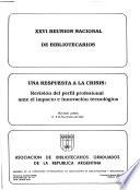 Una respuesta a la crisis