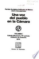 Una voz del pueblo en la Cámara: Colegio Electoral y 1er período ordinario de sesiones, LI Legislatura, Cámara de Diputados, 1979