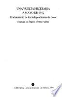 Una vuelta necesaria a mayo de 1912