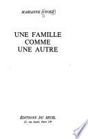 Une famille comme une autre