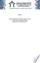 Universidad 2016. Curso corto 9: Indicadores de economía ecológica para alcanzar la sustentabilidad: ejemplo de caso: América Latina