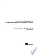 Universidad, élites y política