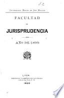 Universidad Mayor de San Marcos, Facultad de Jurisprudencia