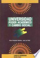 Universidad, poder académico y cambio social