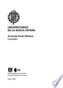 Universitarios en la Nueva España