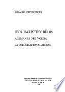 Usos lingüísticos de los alemanes del Volga