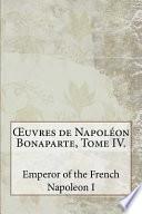 uvres De Napolon Bonaparte