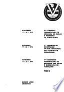 V.̊ [i.e., Quinto] Congreso Panamericano de Mecánica de Suelos e Ingeniería de Fundaciones, Noviembre 17-22, 1975