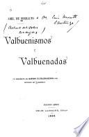 Valbuenismos y Valbuenadas