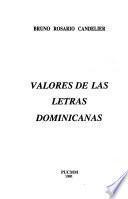 Valores de las letras dominicanas
