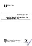 Valorización económica de servicios ambientales