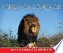 Vamos a clasificar