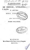 Variedades de Ciencias, Literatura y Artes
