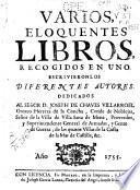 Varios eloquentes libros recogidos en uno