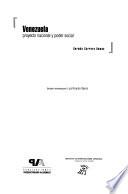 Venezuela, proyecto nacional y poder social