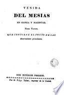Venida del Mesías en gloria y magestad, 3