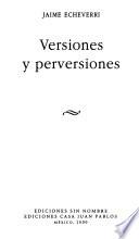 Versiones y perversiones
