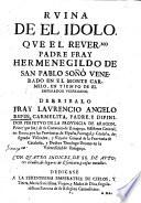 Vespasiano no consultò idolo en el Carmelo [Laurencio Angelo Espin]