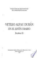 Vetilio Alfau Durán en el Listín diario