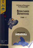 VI censo de población y V de vivienda, 2001