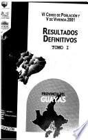 VI censo de población y V de vivienda, 2001