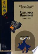 VI censo de población y V de vivienda, 2001: Provincia de Zamora Chinchipe