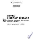 VI Curso Judaísmo Hispano