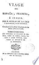 Viage de España, Francia e Italia