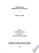 Viajes por la República de Costa Rica: Seebach-Sapper
