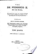 Vida de Federico II, rey de Prusia