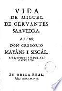 Vida de Miguel de Cervantes Saavedra