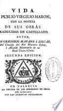 Vida de Publio Virgilio Maron