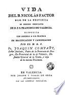 Vida del B. Nicolás Factor