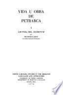 Vida U Obra de Petrarca: Lectura del Secretum